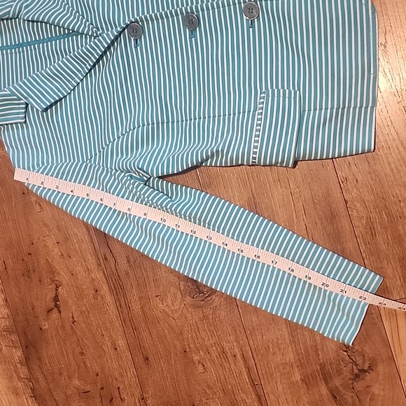 Talbots cotton striped blazer - Picture 9 of 9